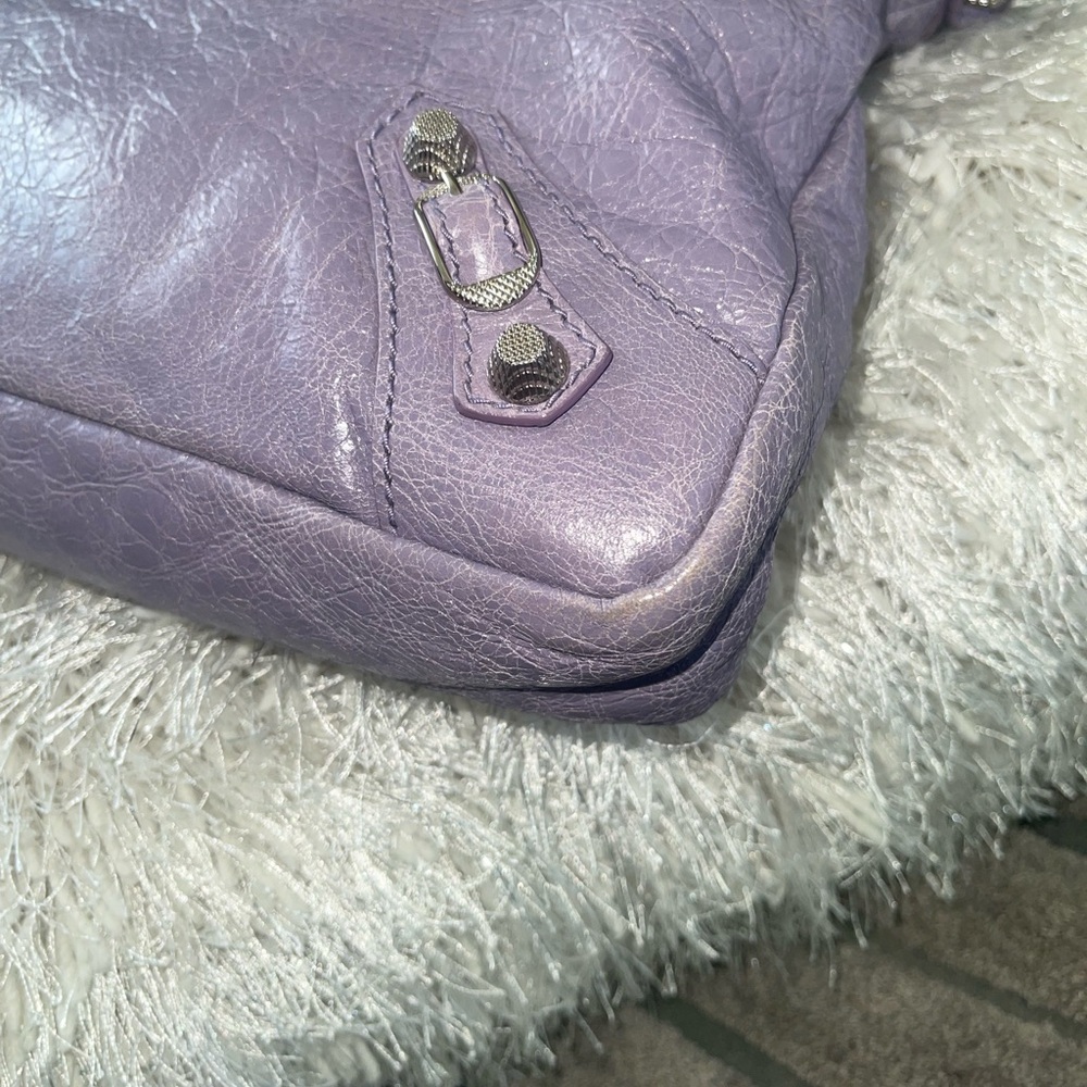 Balenciaga Purple City Bag - Picture 10 of 16